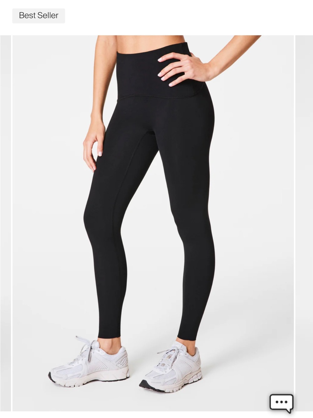SPANX Bootyboost Black Leggings